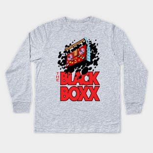 THE BLACK BOXX (RISE ABOVE) Kids Long Sleeve T-Shirt